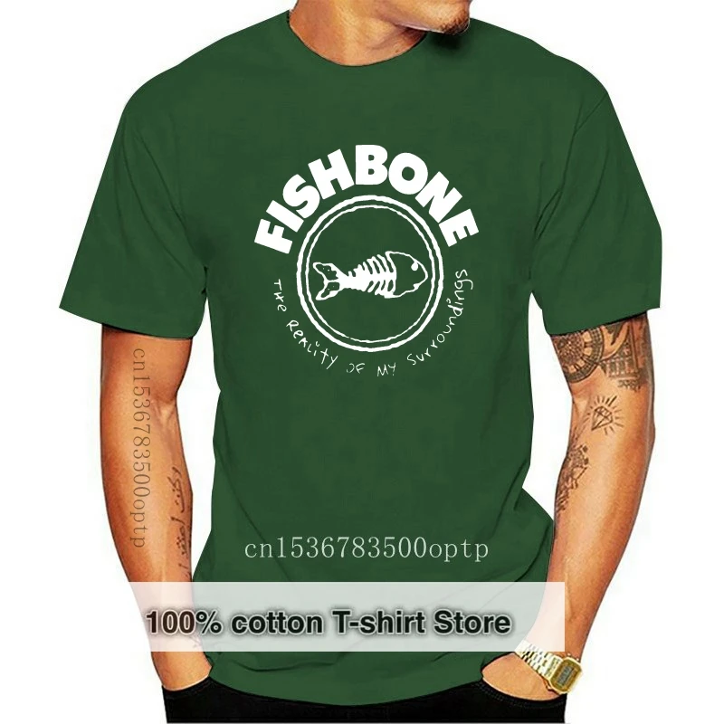 

New Fishbone American Rock Band Men's Black T-shirt Size S-3XL Funny Clothing Casual Short Sleeve T shirts