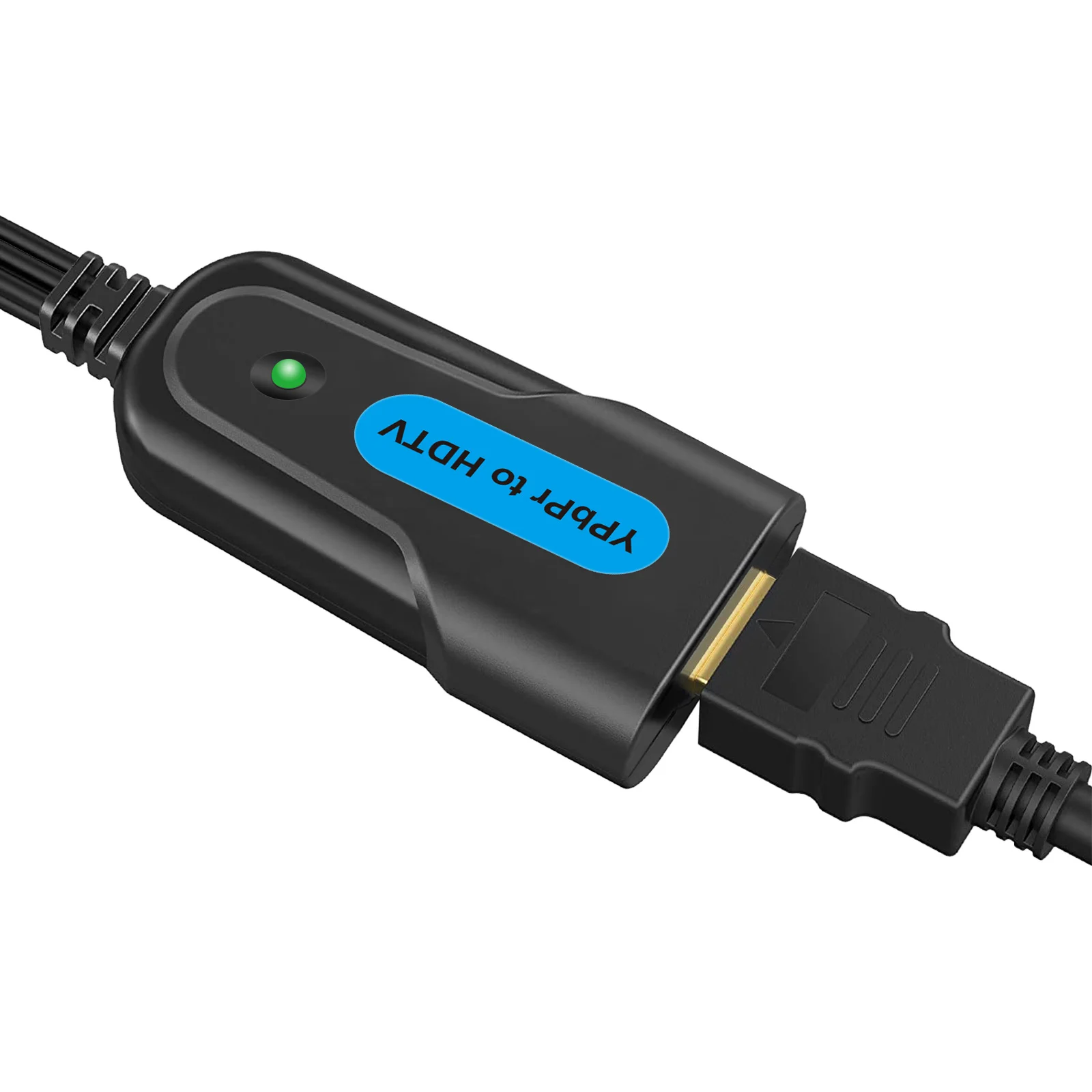 Фото Конвертер 1080P YPbPr Component в HDMI с аудиовходом RCA для DVD, PS2, XBOX, VCR, VHS, ретро-игровых консолей №4