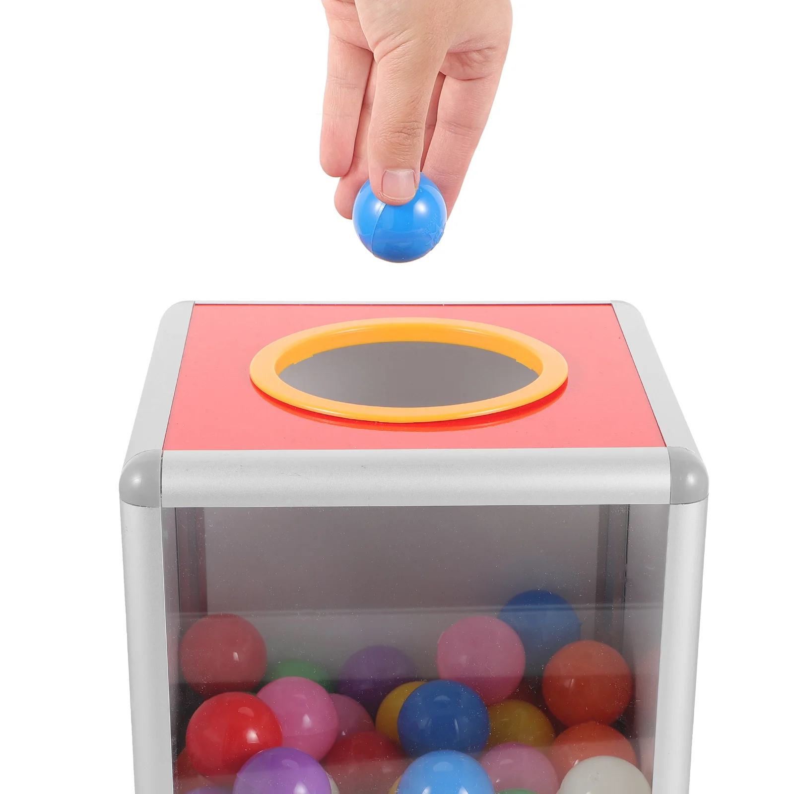 Контейнеры Прозрачная коробка для лотереи Лотерейный футляр билетов Контейнер