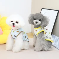 pet clothes casual personality animal vest teddy bomei puppy clothing spring and summer warm dog clothes two legged clothes