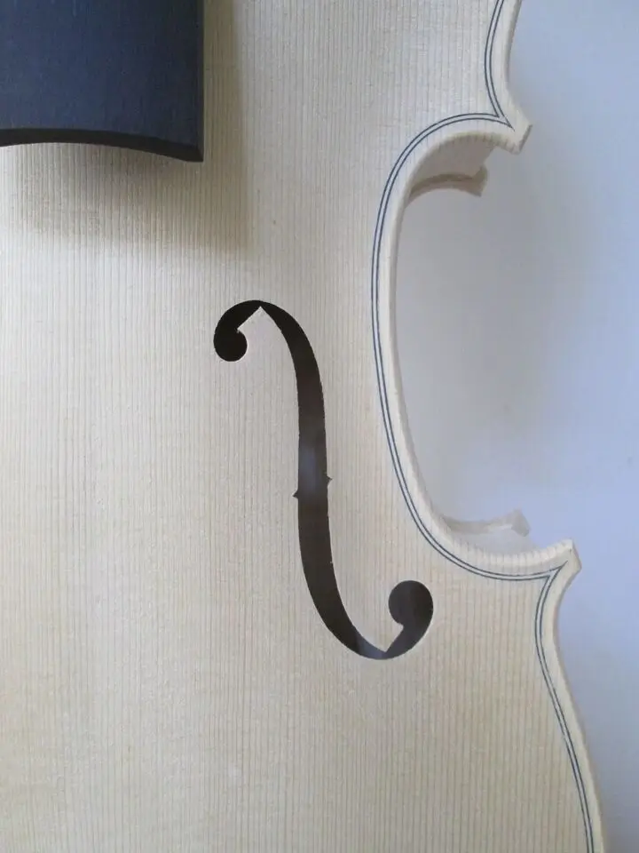 Скрипка белая для обучения экзамен 4/4 европейский материал скрипка ручной работы