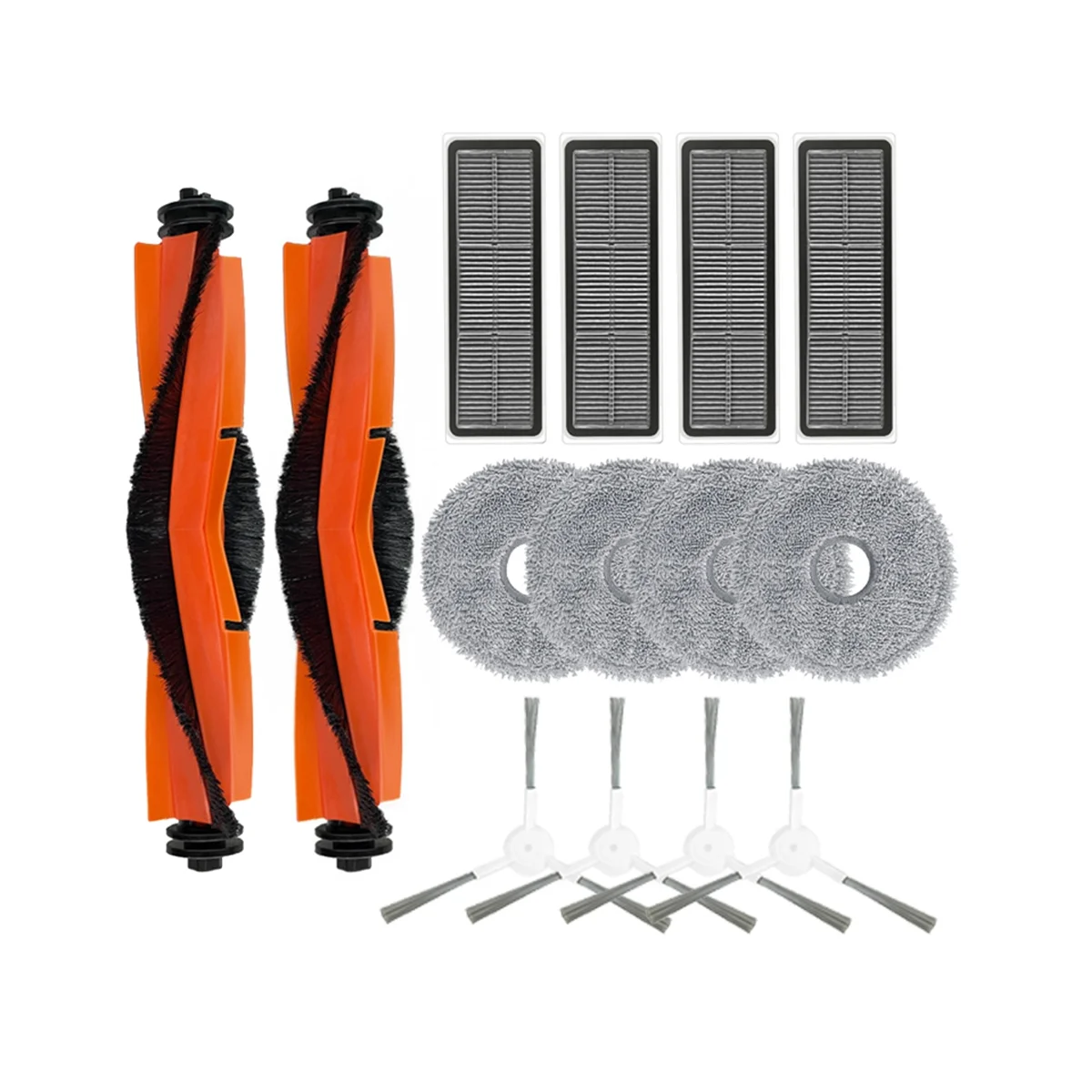 Для W20 Pro Ultra RLW32LE запасные части аксессуары основная боковая щетка фильтр Hepa