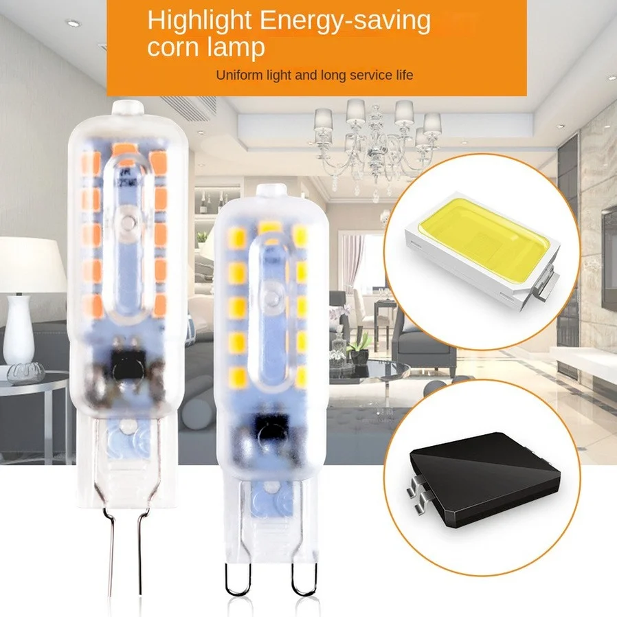 Bombillas G9 Mini Corn Bulb 220V Smart люстра IC G4 LED для внутреннего освещения светильник