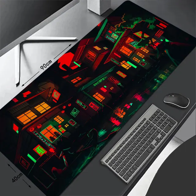

Personalized Art Gaming Mouse Pad Gamer Large tapis de souris anime Rubber Locking Edge Big Computer Mousepad Laptop Desk Mat.