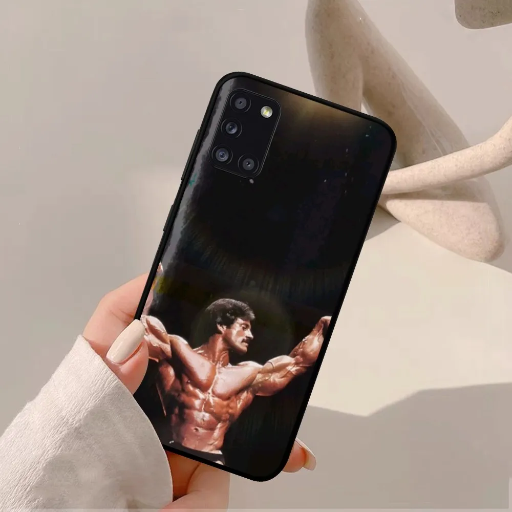 Gym Fitness Bodybuilding Phone Case For Samsung A 13 21 30 31 32 51 52 53 70 for Huawei Honor 50 60 OPPO vivo