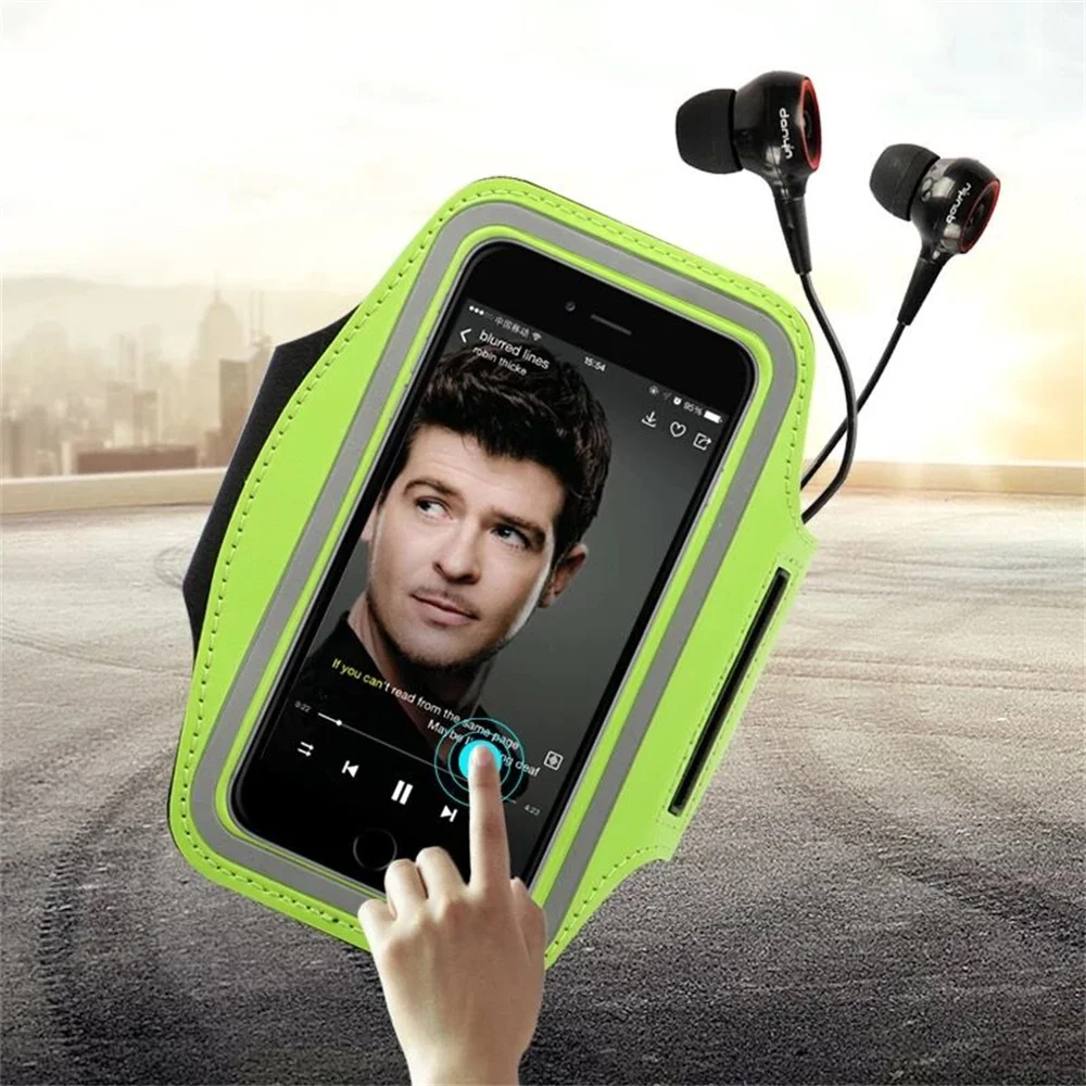 Наружный спортивный держатель для телефона чехол на руку смартфонов Xiaomi Poco M4 Pro 5G