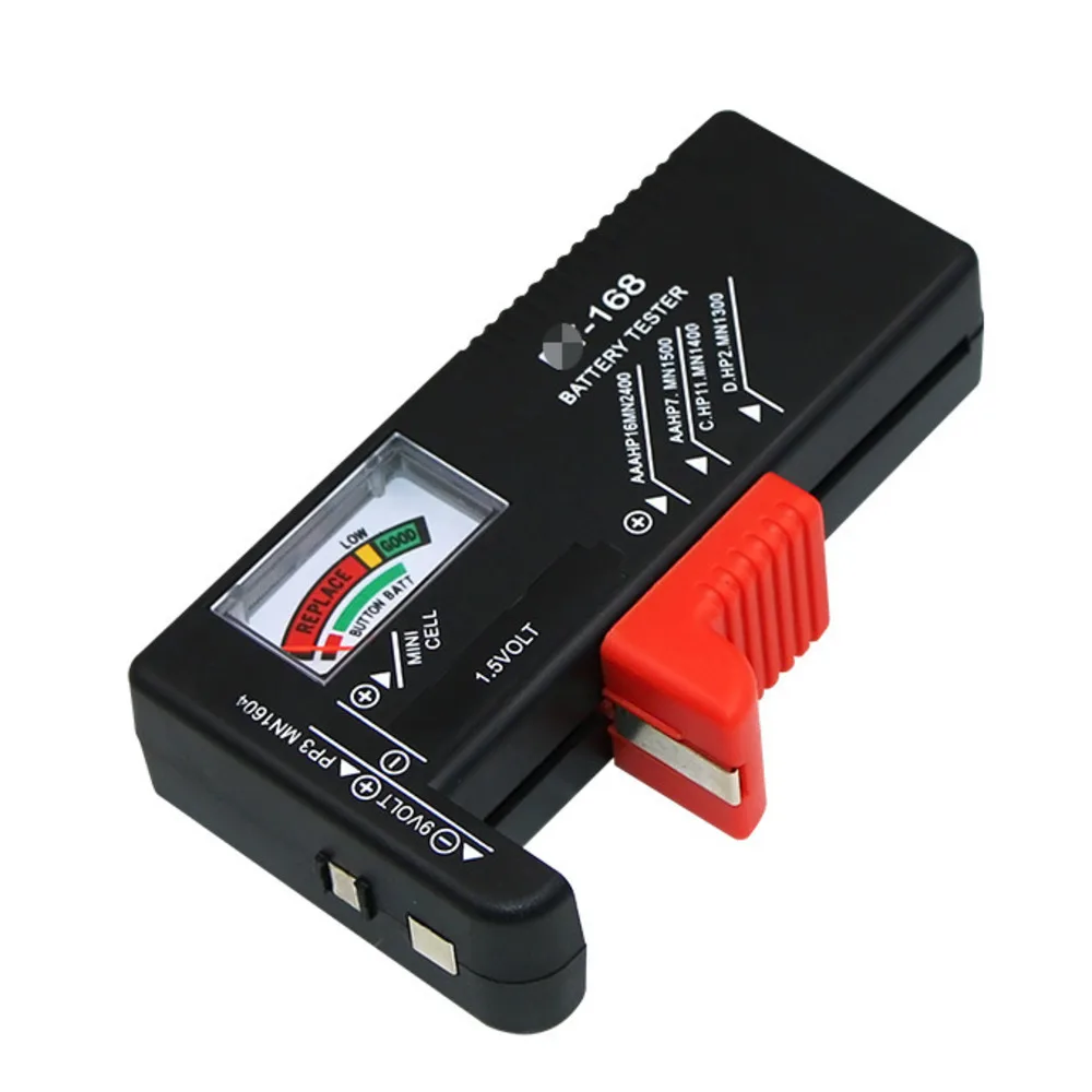 

20pcs BT168 Digital Battery Tester Volt Checker for AA AAA 9V Button Multiple Size Battery Tester Voltage Meter Tools BT168D