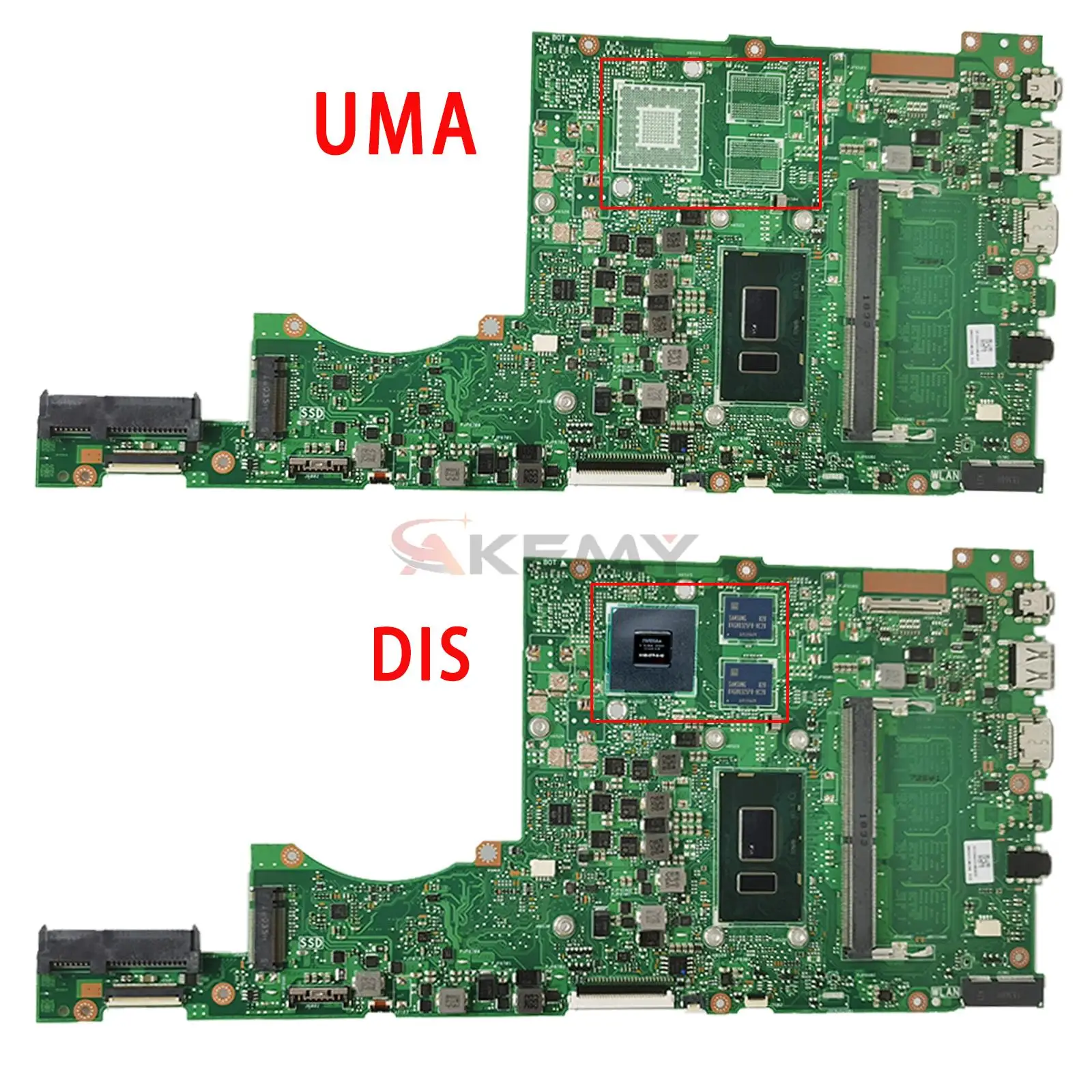 Рисунок 2 - Материнская плата X411UA для ноутбука