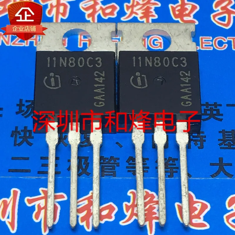 

Original 4PCS/ SPP11N80C3 11N80C3 TO-220 800V 11