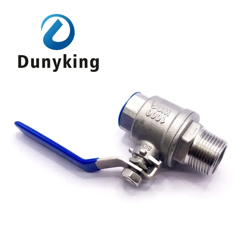 Наружная резьба к внутренней резьбе нержавеющая сталь 304 2P полный порт шаровой