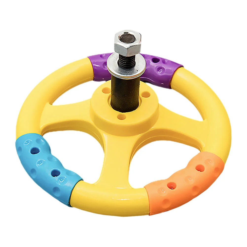 

1 Pc Kid Toy Car Universal Steering Wheel Bumper Car Steering Wheel with Screw