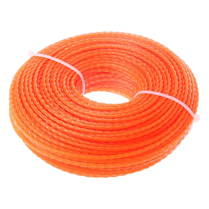 

3mm Mowing Nylon Grass Trimmer Rope Brush Cutter Line Mowing Wire