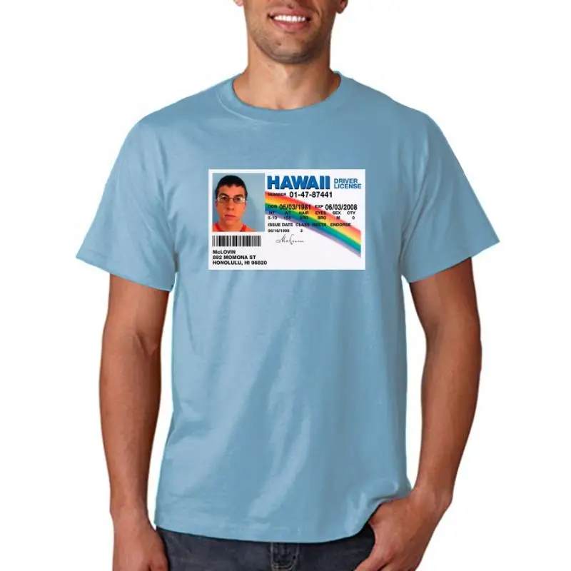 

Наименование: мужская футболка McLovin, футболка для женщин и мужчин