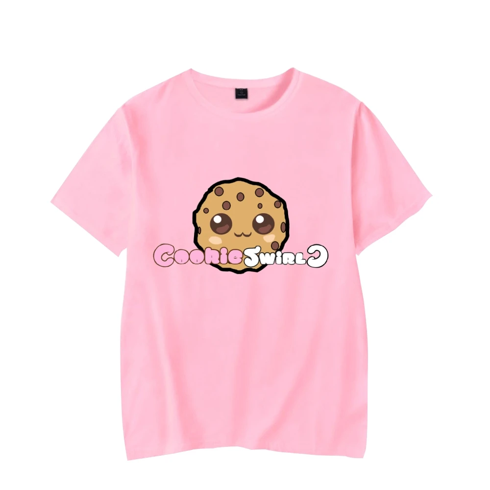 

Cookie Swirlc short Sleeve T-shirts Crewneck Harajuku printing Casual Preppy Style Hipster O-neckUnique Tee Shirt Cute Novelty