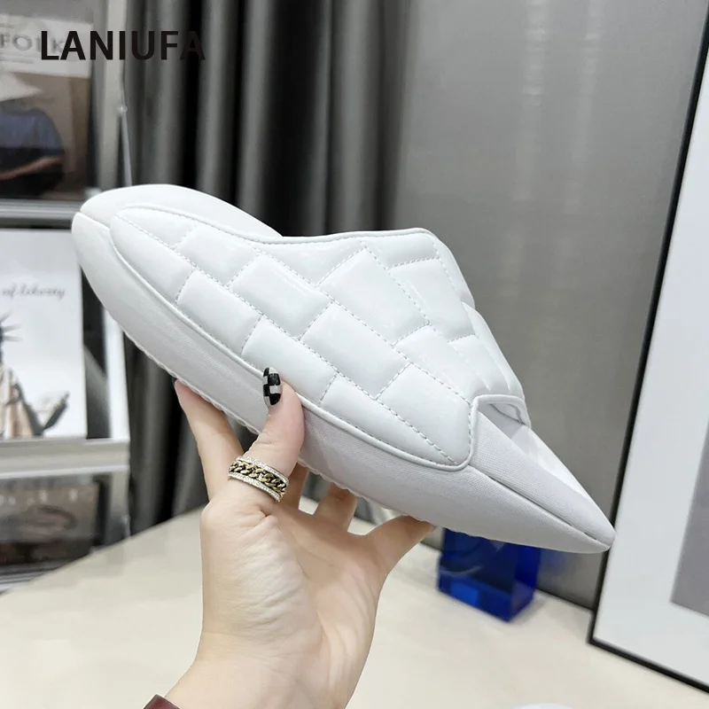 

2022 New Women Flats Sandals Spaceship Slippers Summer Fad Dress Slides Casual Walking Ladies Shoes Slingback Flip Flops Zapatos