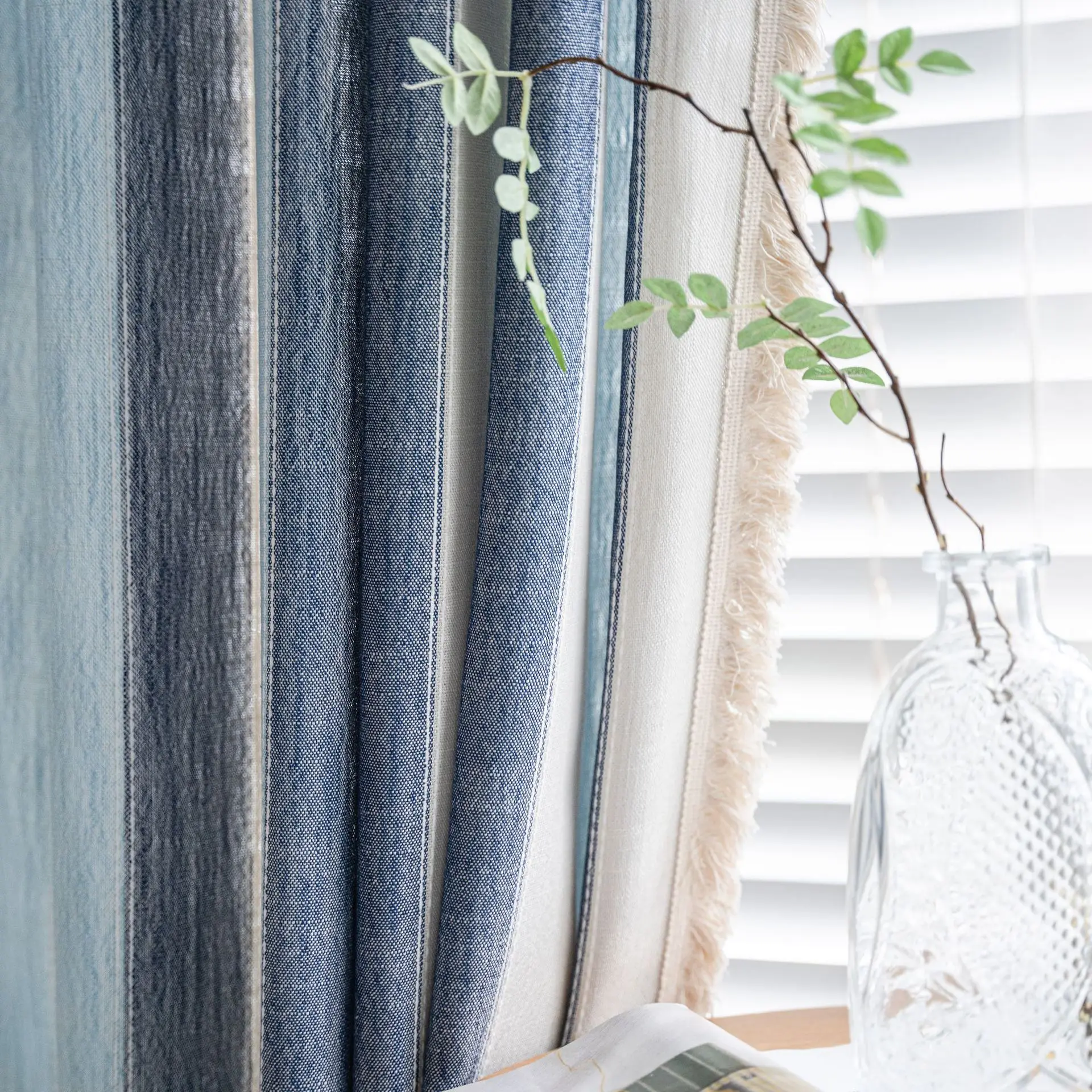 Полузатемняющие занавески для гостиной спальни кухни домашние декоративные в