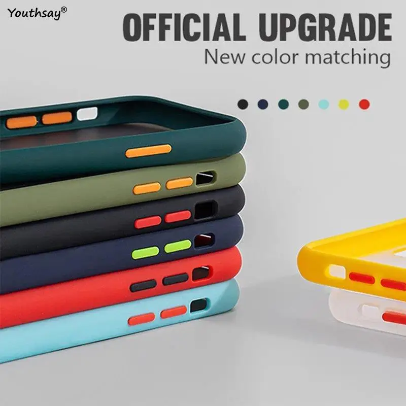 Чехол для Poco X4 Pro 5G M4 X3 NFC Coque Fundas матовый полупрозрачный бампер телефона из ПК