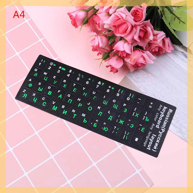 

Original Keyboard Cover Stickers For Laptop PC Keyboard 10" TO 17" Computer Standard Letter Layout Keyboard Covers Film