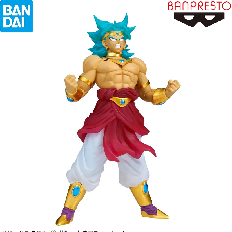 В наличии Bandai Dragon Ball Z Super Saiyan Broly CLEARISE Banpresto новая аниме-призовая фигурка