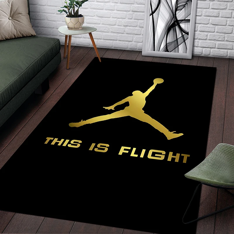 Basketball Large Rug for Living Room 3D Printing Carpet BedroomPicnic yoga play mat Soft Rug Home DecorMotorcycle pad Area Rug