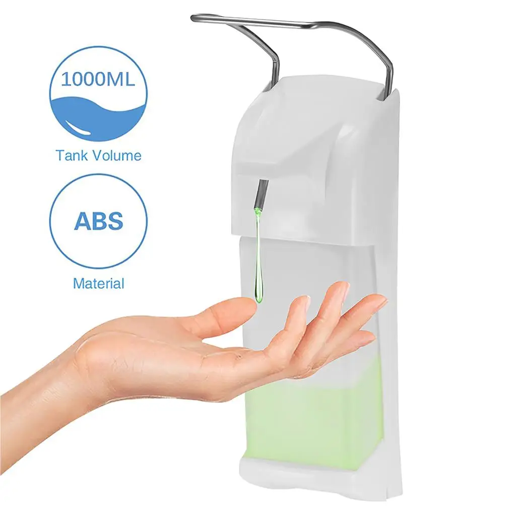 

Диспенсер для пены с налокотником, многоразовый пенораспылитель для мытья рук, герметичный, для туалетной комнаты