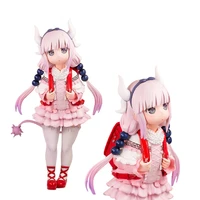 18cm kannakamui anime miss kobayashis dragon maid figure kawaii cute tohru backpack standing model pvc static toys gift doll