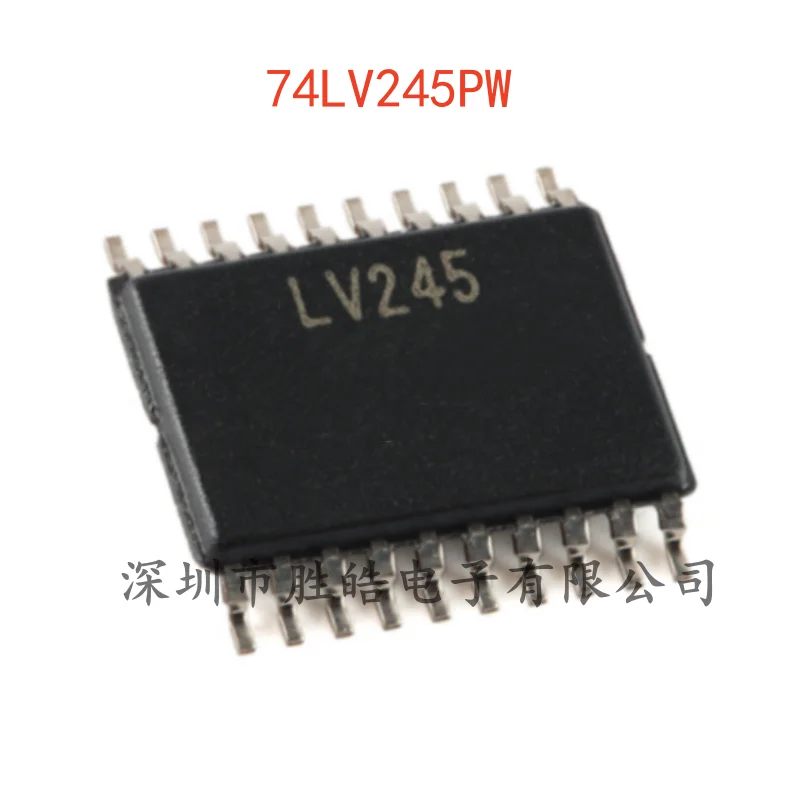 

(5PCS) NEW 74LV245PW , 118 Eight-Way Bus Transceiver Tri-State TSSOP-20 74LV245PW Integrated Circuit