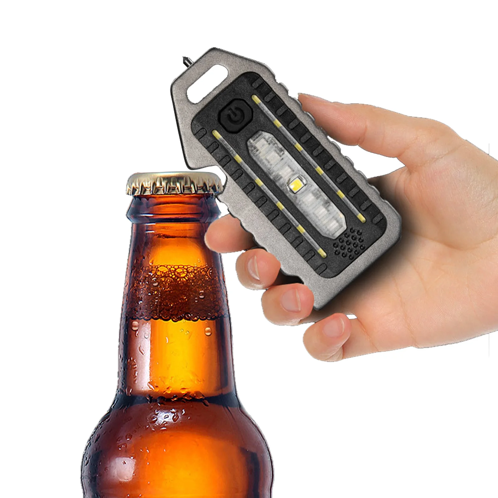 

Keychain Flashlights Rechargeable Keychain Flashlight Portable Pocket Light With Folding Bracket USB Rechargeable Flashlight