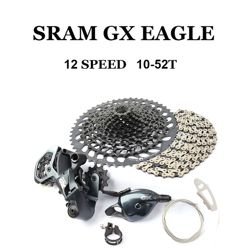 

2021 SRAM GX EAGLE Groupset Kit 1x12 10-52T 12 speed Trigger Shifter Rear Derailleur Cage Cassette Chain switch