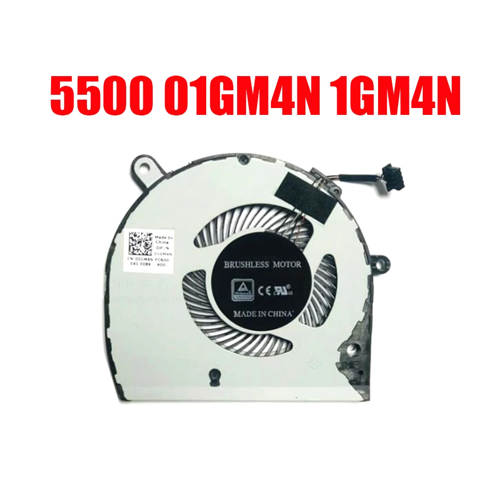 Вентилятор ЦП для ноутбука DELL Latitude 5500 Precision 3540 01GM4N 1GM4N EG50040S1-CH40-S9A DC28000MSSL DFS5K12304363P-FL3A