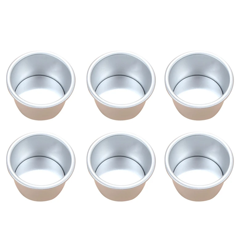 

6 шт., 2-дюймовые круглые рифленые съемные Нижние кнопки, форма для выпечки, сковорода, кухонная посуда, инструменты для выпечки