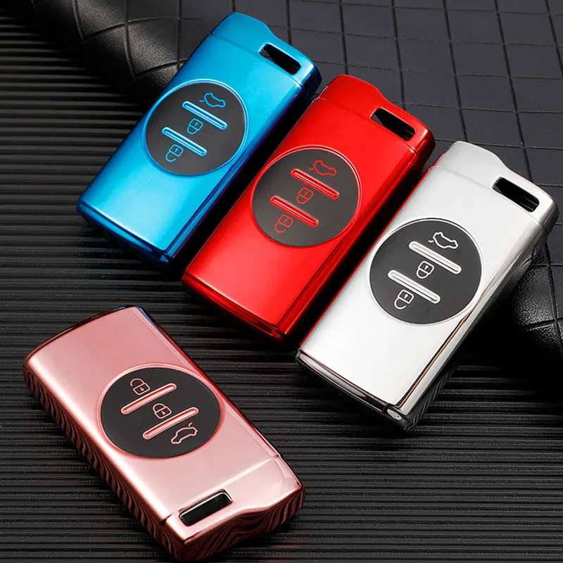 

TPU Car Key Case Cover Shell for Chery Tiggo 8 Arrizo 5 7 Pro EQ7 5x 3x Tiggo 7 Pro 2020 Gx Key Fob Holder Protector Accessories