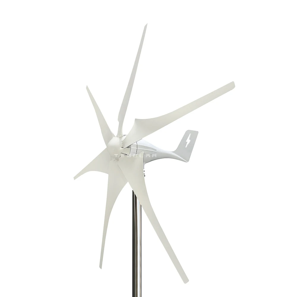 

600 Вт AC 12 В/24 В 6 лезвий старт 2 м/с маленький ветряной турбинный генератор ветряная мельница светодиодный светодиодным индикатором для жилых ...