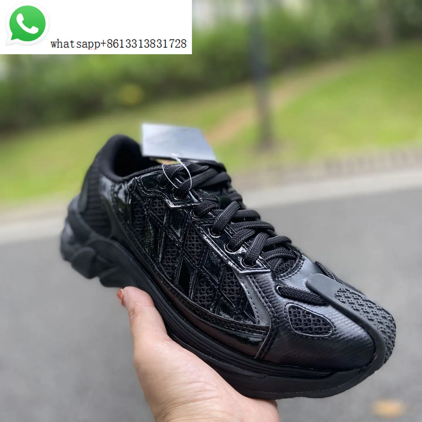 

Роскошные амортизирующие удобные мужские кроссовки Kiko ASI, белые и зеленые клетчатые уличные повседневные кроссовки для бега