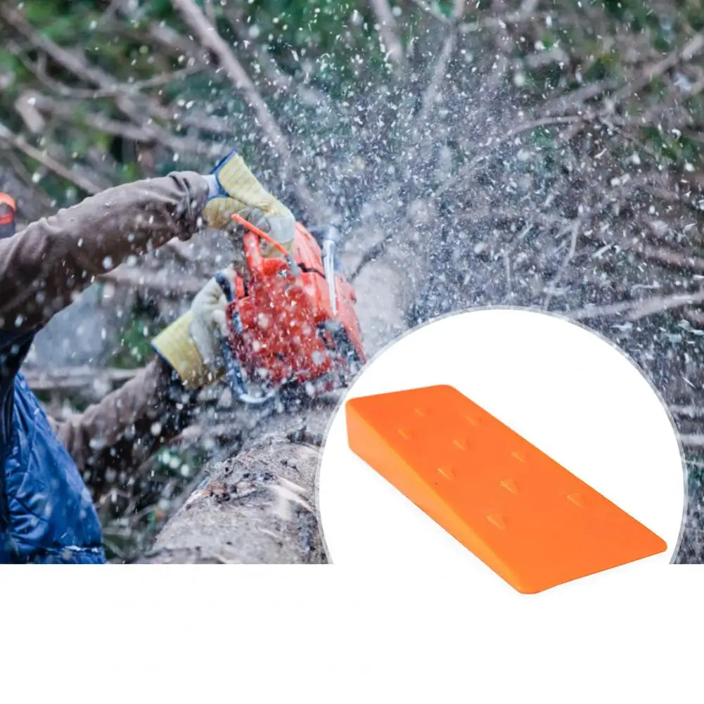 

Durable Logging Wedge Solid Color Felling Wedge Good Toughness Stabilize Tree Tear Resistant Tree Split Logging Wedge