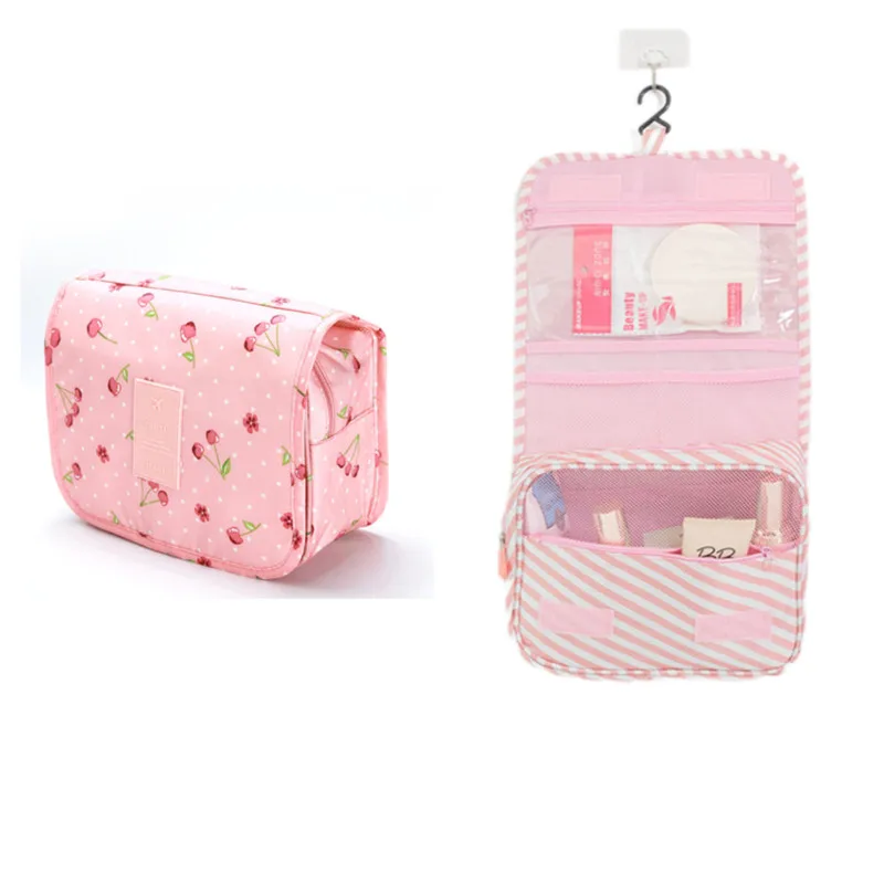 

Вместительная многофункциональная настенная Водонепроницаемая косметичка для туалетных принадлежностей, многоразовые упаковочные сумки...
