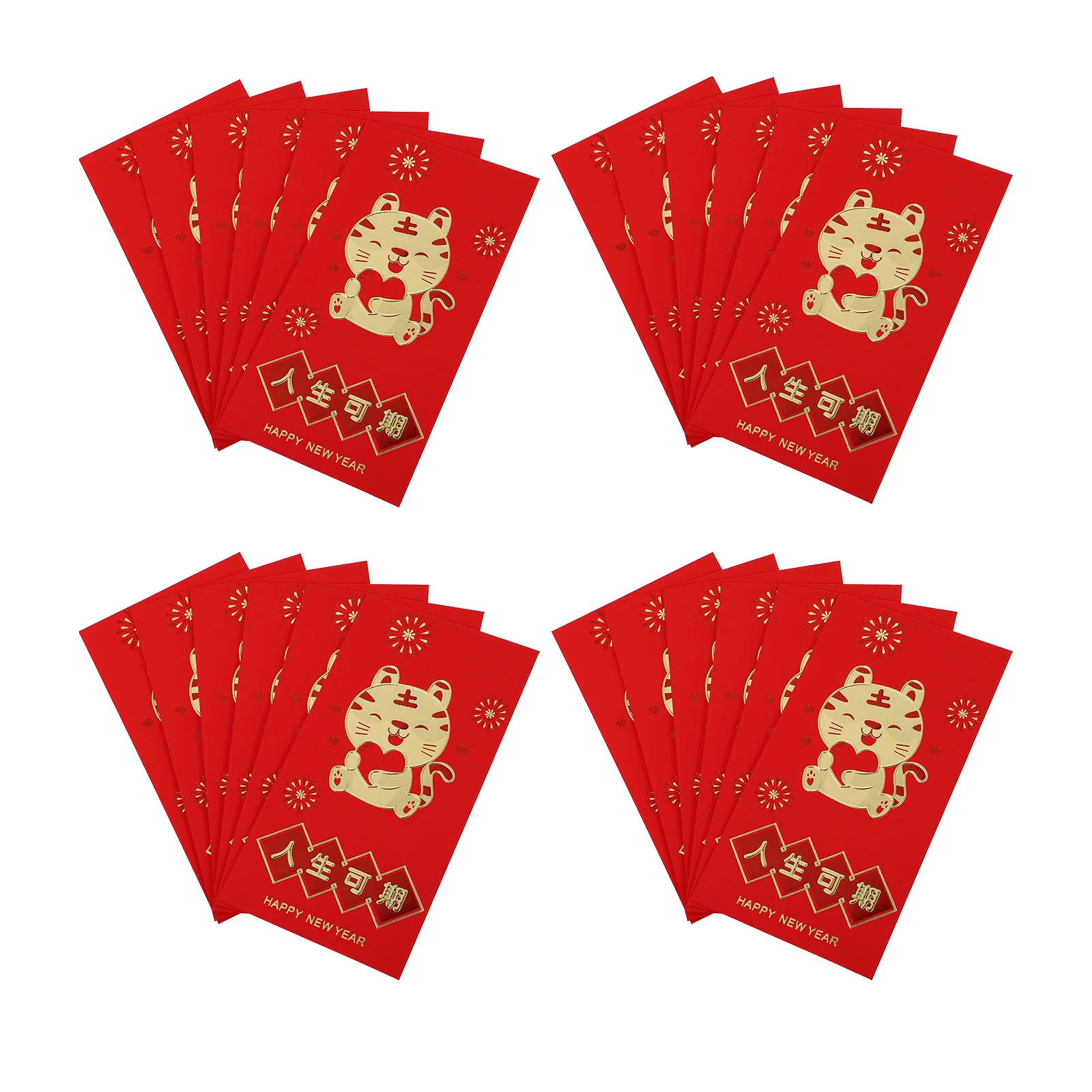 

24Pcs Small Envelopes for Hong Bao Envelopes Wedding Red Packet Fancy Envelopes for Envelopes