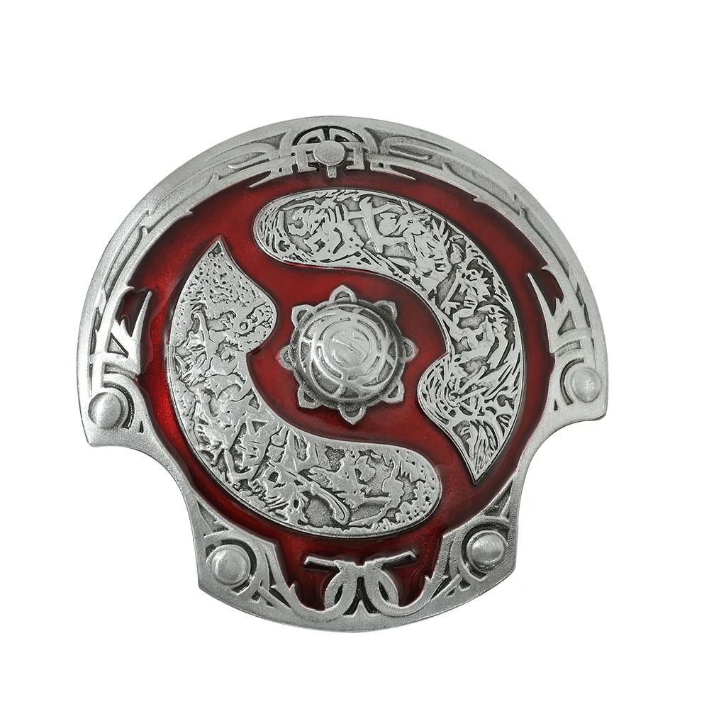 

87mm Big Home Decoration DOTA 2 Ti6 Champion Shield Alloy Collection Ornament