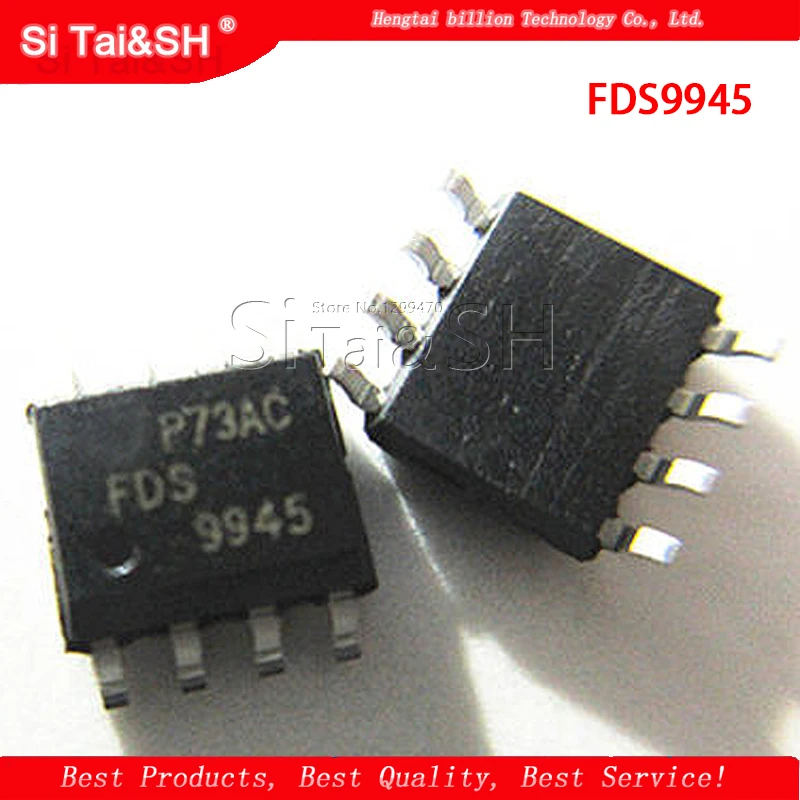 

10 шт./лот FDS9945 LCD Высоковольтная МОП-трубка FDS9945N 9945N AO9945 SI9945 новая Оригинальная
