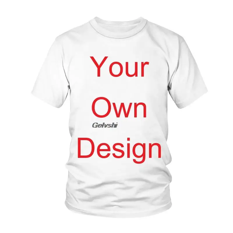 

Футболка унисекс с 3D-принтом «сделай сам», модная уличная одежда для мужчин и женщин с вашим собственным дизайном, с круглым вырезом, в стиле...