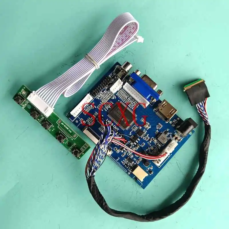 

For LP171WP9-TLB1 (TL)(B1) Laptop LCD Screen Driver Controller Board DIY Kit AV VGA 17.1" HDMI-Compatible 1440*900 40 Pin LVDS