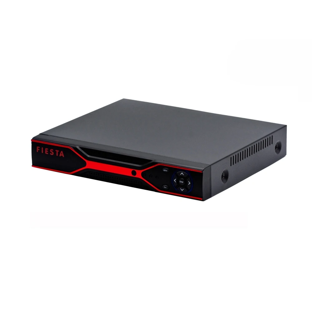 Видеорегистратор Fiesta A-4H4a5N (гибридный 4 канала с поддержкой 5 Мп камер облако XMeye) |