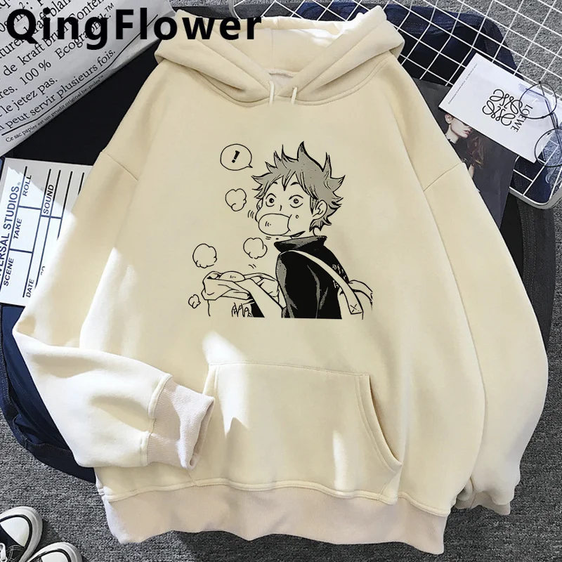 

Худи Haikyuu Karasuno Fly High Kuroko без корзины мужское Ulzzang корейский принт аниме Мужской пуловер свитшоты y2k в эстетике