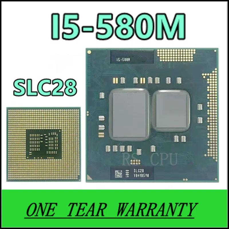 

i5-580M i5 580M SLC28 2.6 GHz Dual-Core Quad-Thread Processor 3W 35W Socket G1 / rPGA988A