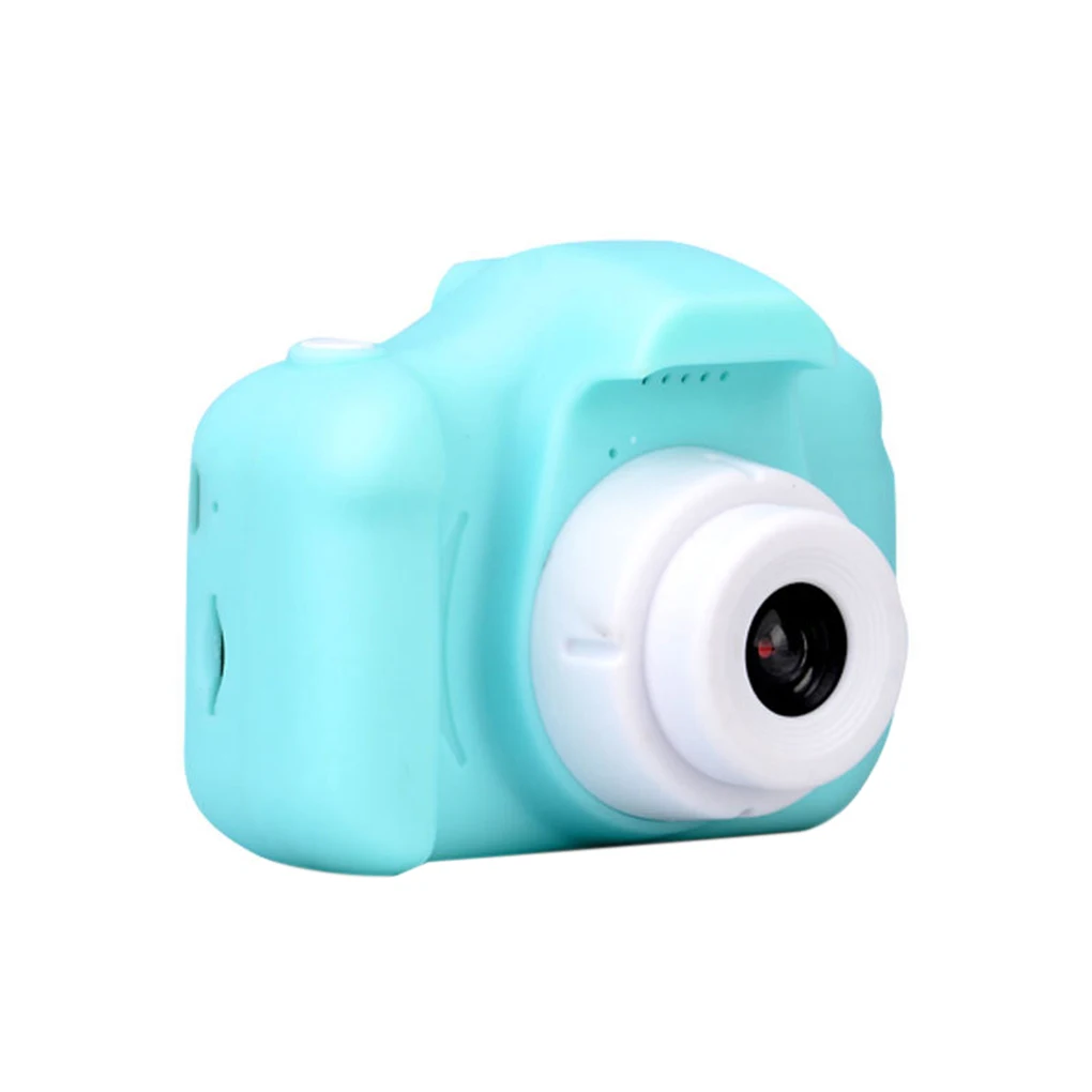 Children Camera Kids Educational Toy Baby Birthday Gift Digital Camera 1080P Projection Video Camera  Green