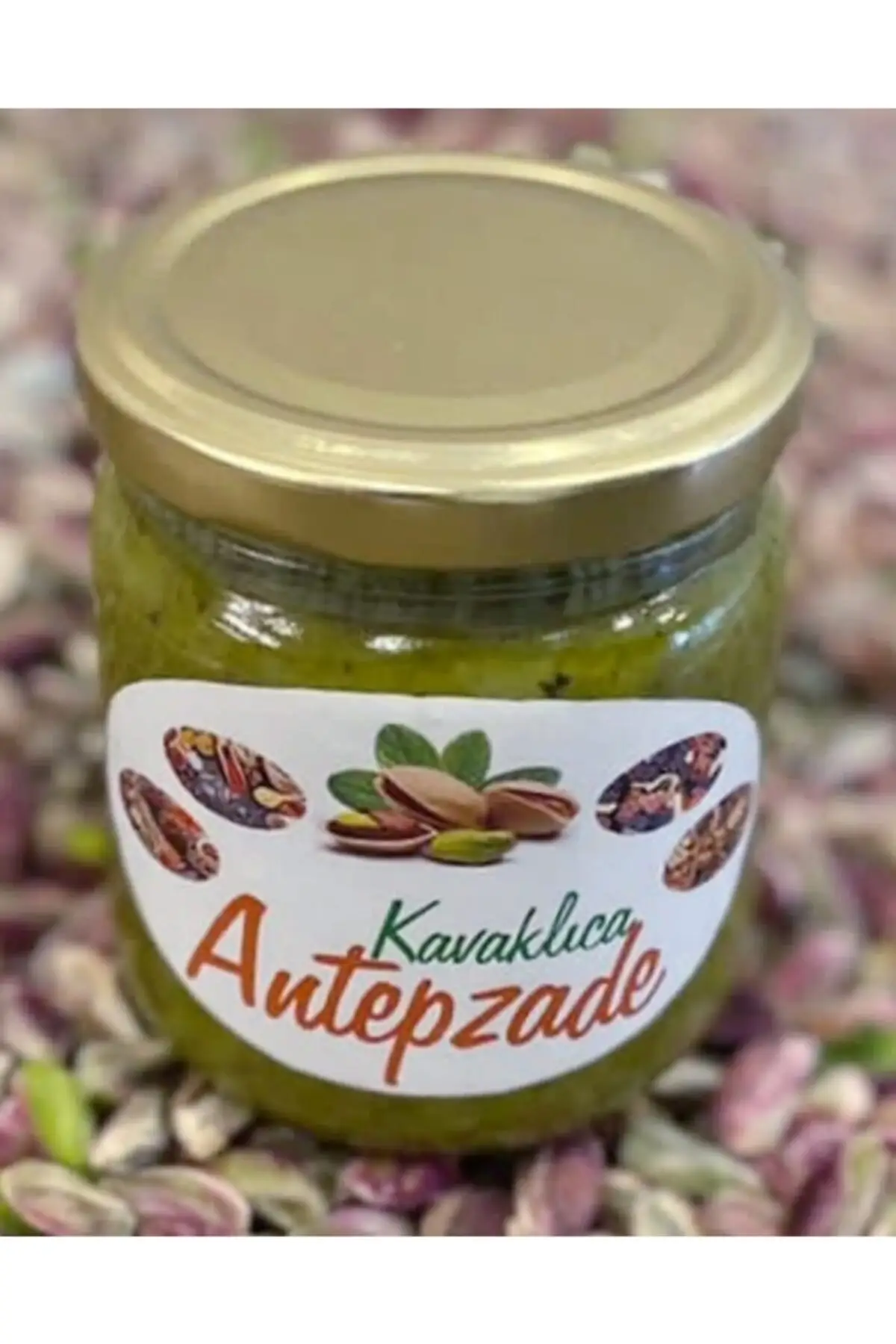 Original hecho en Turqu&iacute;a. Eminonu-mantequilla de cacahuete Bazaar (pasta de pistacho), red Natural extensible de 200G, red de 200, mantequilla de pistacho-2