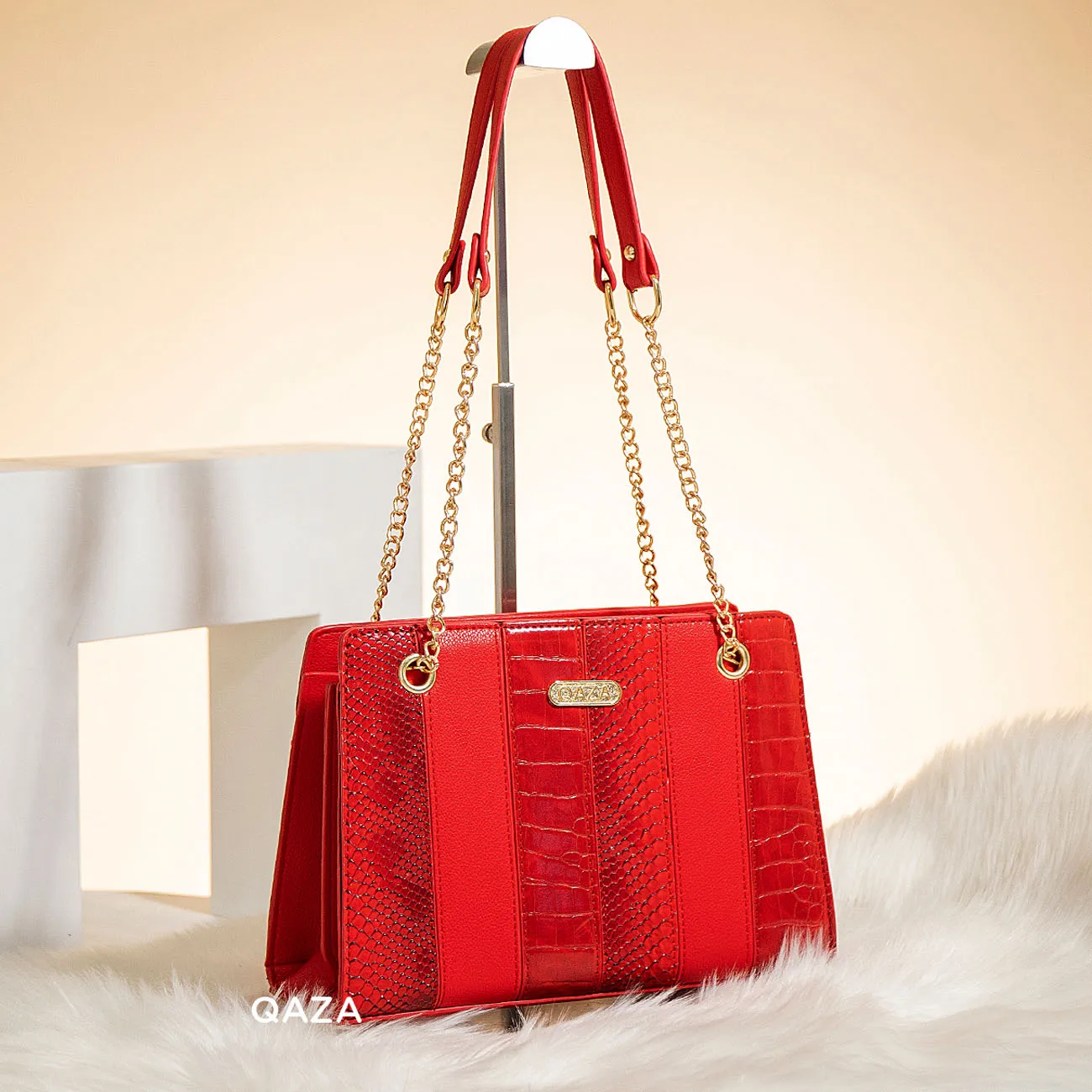 PU Luxury Fashion Brand Designer Leather Shoulder Bag for Women Hand Bag Crocodile Totes Purses Ladies Messenger Handbag