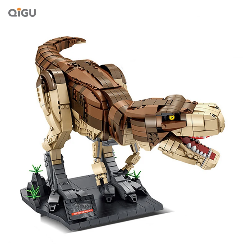 

IDEAS Dinosaur Toys Jurassic Park T-Rex Dinosaur World Building Blocks Creative Deformed Dinosaur Bricks Sets Boy Toys Kids Gift