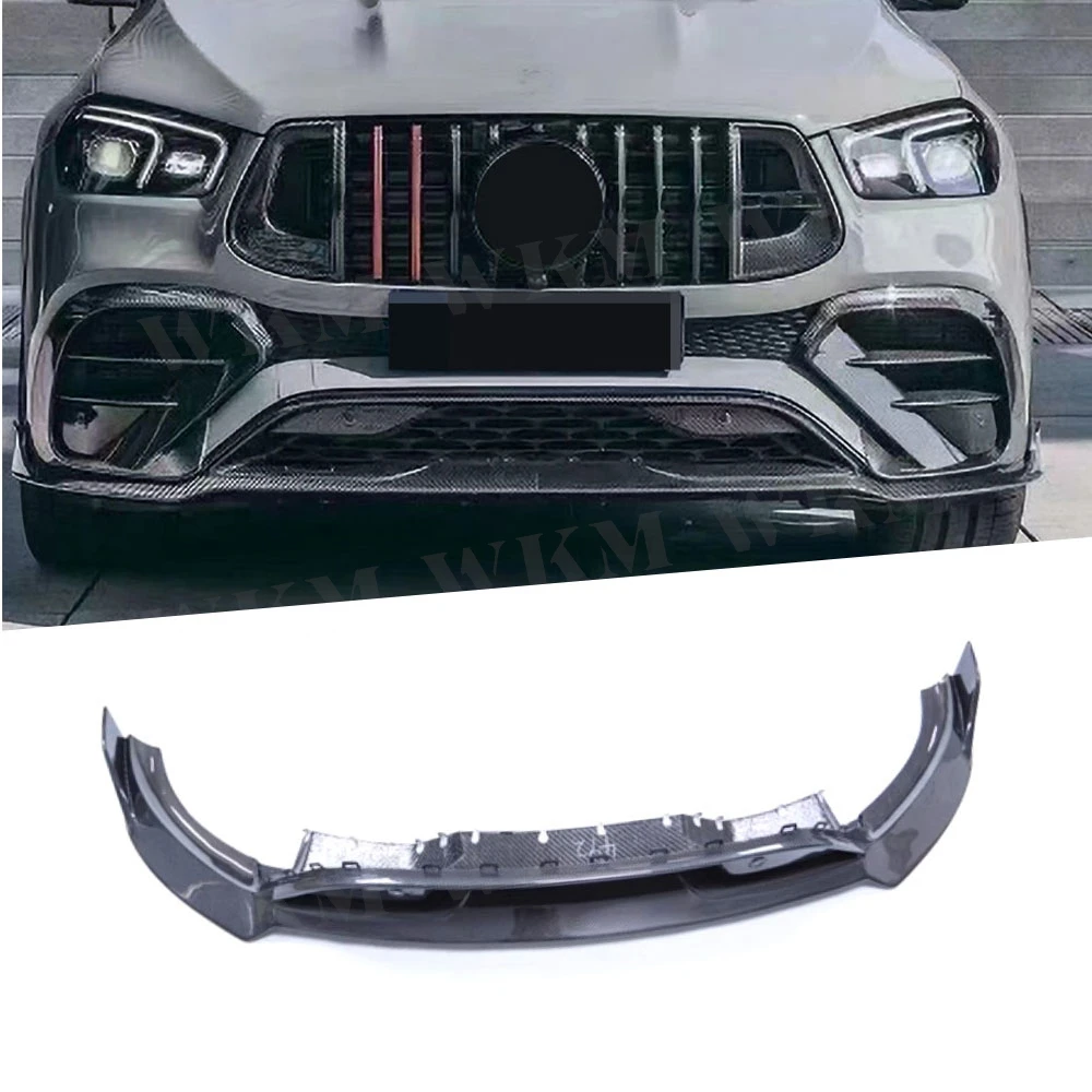Передний бампер спойлер для Benz GLE Class W167 GLE63 AMG SUV 2021 2022 2023 Высококачественная