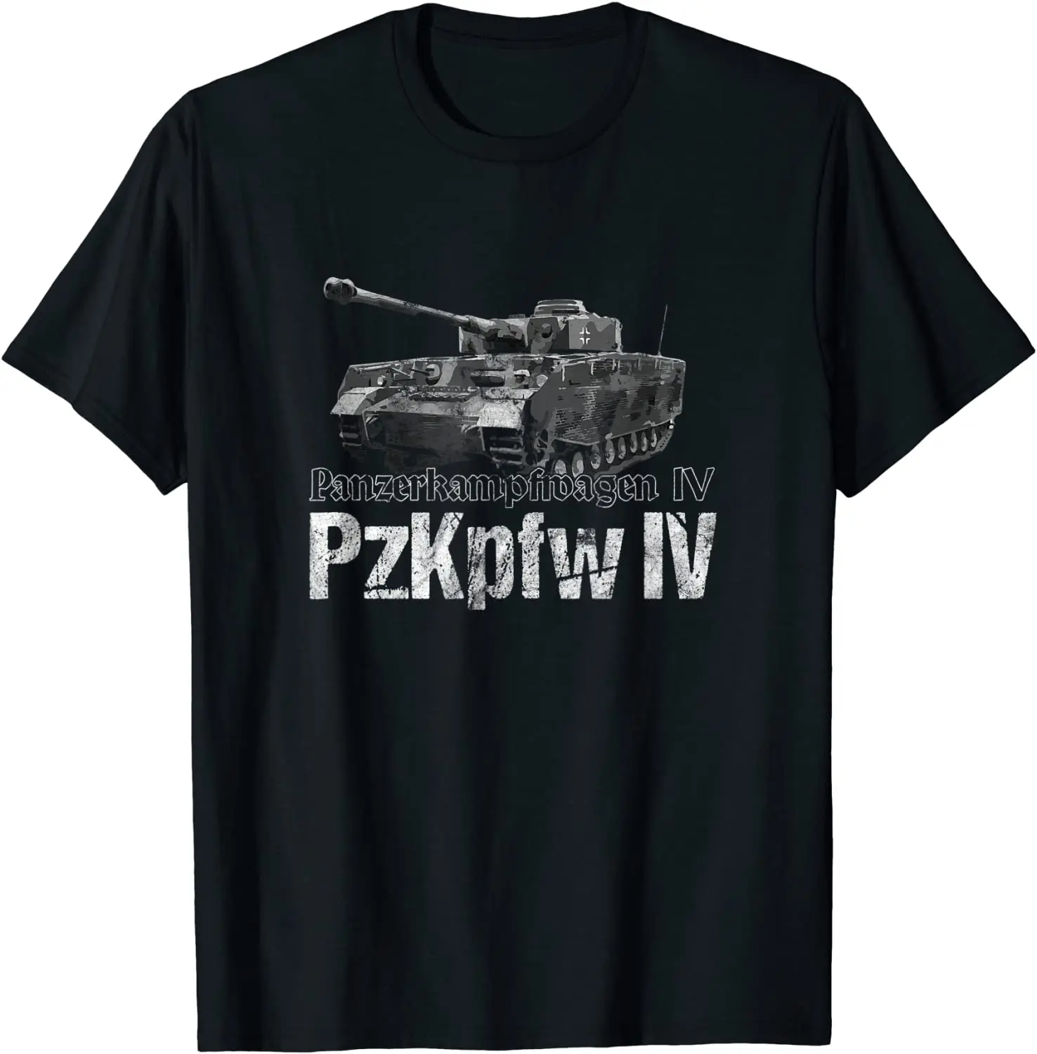 

Panzer Pzkpfw IV Tank Military WW2 Vehicle Women Men T-Shirt Short Sleeve Casual 100% Cotton O-Neck Summer TShirt